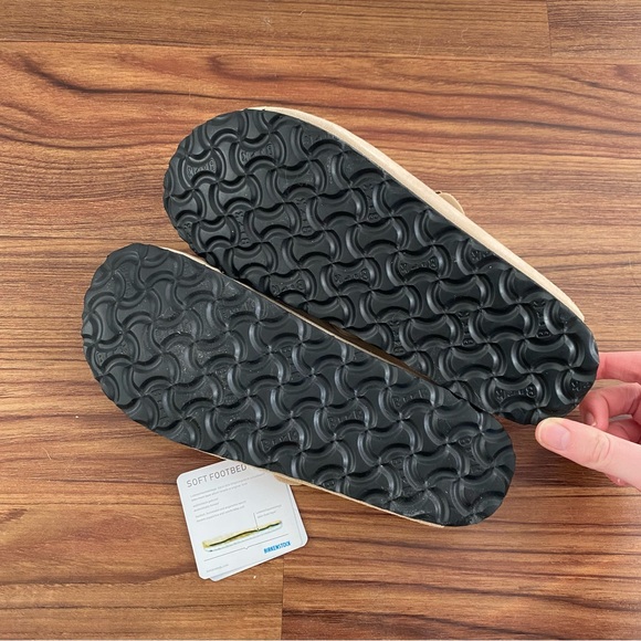 Birkenstock Boston Soft Footbed Tan Clogs - Picture 6 of 6